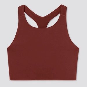 Girlfriend Collective Mahogany Milo Racerback Bra